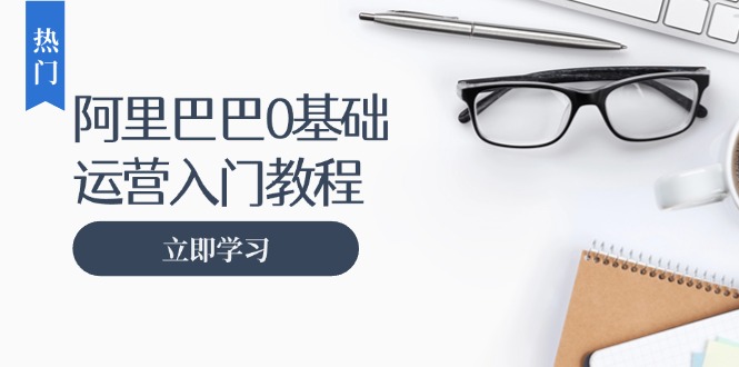 阿里巴巴运营零基础入门教程：涵盖开店、运营、推广，快速成为电商高手-万众网